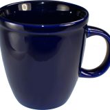 Mocha Mug, Cobalt - Vitrified - 17 Oz.