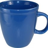 Mocha Mug, Light Blue - Vitrified - 17 Oz.