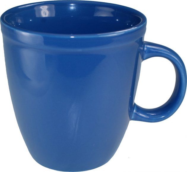 Mocha Mug, Light Blue - Vitrified - 17 Oz.