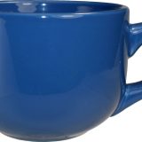 Latte Cup - Light Blue-Vitrified - 16 Oz