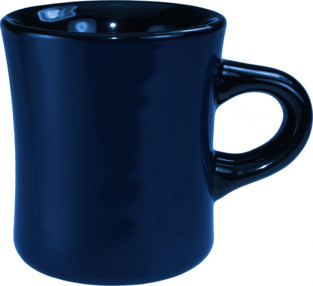 Diner Mug - Cobalt - Vitrified - 10 Oz