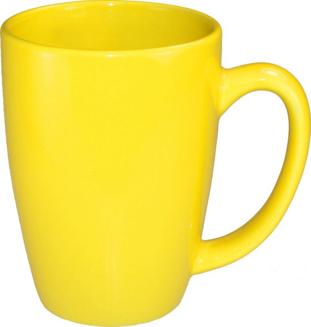 Huntsville Endeavor Cup - Yellow- Vitrified - 14 Oz.