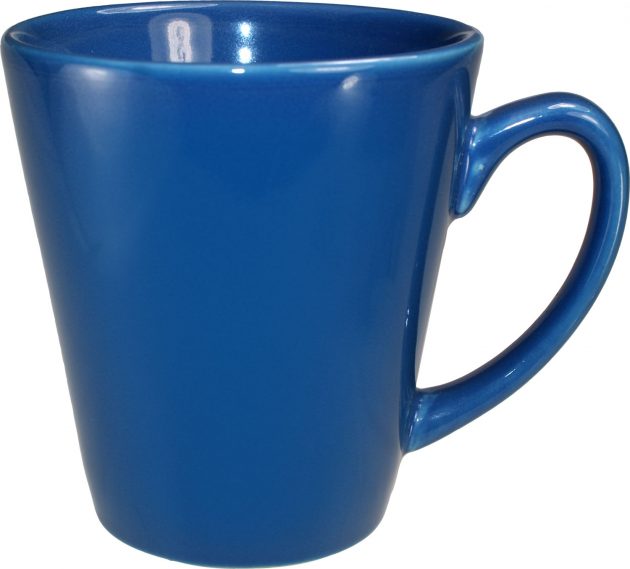 Funnel Cup, Light Blue - Vitrified - 12 Oz