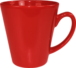 Funnel Cup, Stanford Red - Vitrified - 12 Oz