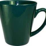 Funnel Cup, Green - Vitrified - 12 Oz