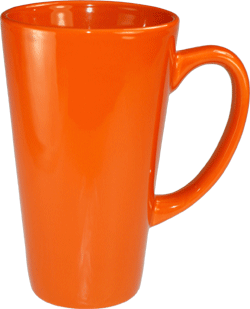 Funnel Cup, California Orange - Vitrified - 16 Oz.