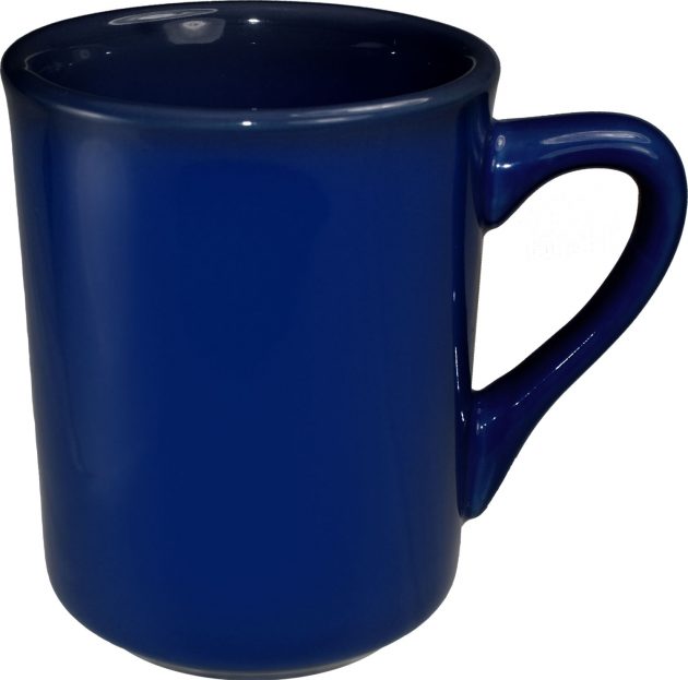 Toledo Mug, Cobalt Blue - Vitrified - 8.5 Oz
