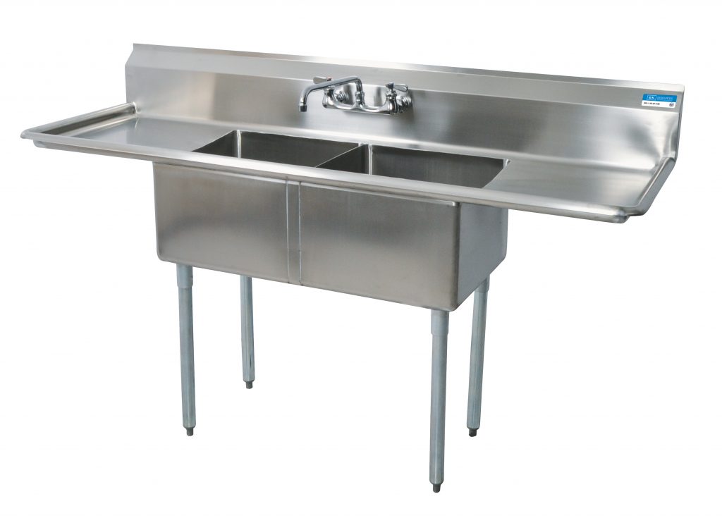 24 kitchen sink two compartment