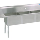 THREE (3) COMPARTMENT SINK