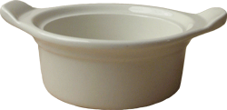 CAS-6-AW Casserole with handle, American White