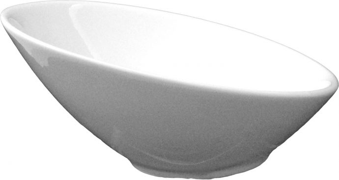 Slanted Side Bowl, 20 oz. 8 1/2"