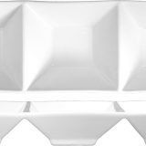 Triple Square - Bowls, 5 Oz. per well 12"