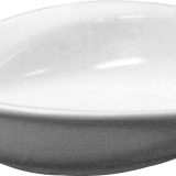 Leaf Fruit Dish, 2.5 oz. - Porcelain White 5 1/8" x 3"