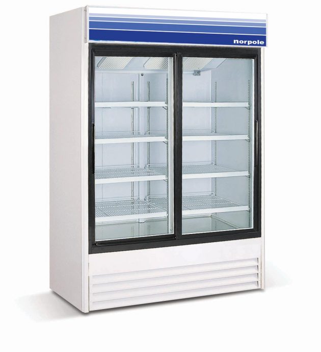 2 Door Glass Door Refrigerator