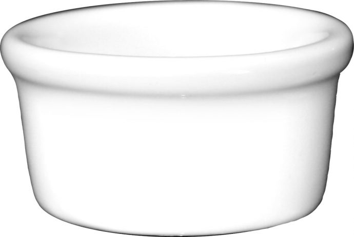 RAM-15-EW,  1 1/2Oz European White Rramekin 1 1/2 Oz