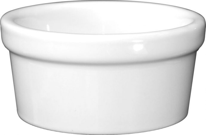 RAM-35-EW,  3 1/2 Oz. European White  Ramekin 3 1/2 Oz