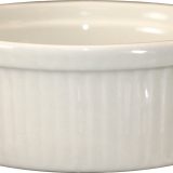 RAMF-10-AW,  8 Oz Fluted American White Ramekin 4 3/8X1.75 8 Oz