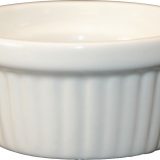 RAMF-2-AW,  2 Oz Fluted American White Ramekin 2.75X1.5 2 Oz
