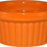RAMF-2-O,  2 Oz Fluted Orange Ramekin 2 Oz