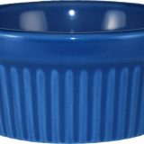 RAMF-3-LB,  3 Oz Fluted Light Blue Ramekin 3 Oz