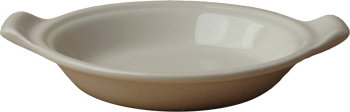SEGG-75 Shirred Egg with handles, American White 15 Oz