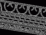 WB-215,  Wire Basket - Rectangle 14" X 7 1/2"