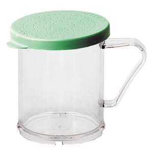 Shaker with Green Fine Ground Lid