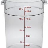 Camwear Round Container, 22 qt.