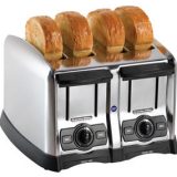 Wide-Slot Commerical Toaster, 4-Slot, 120v