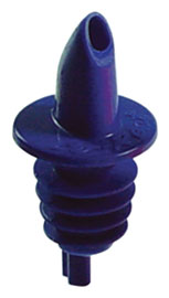 Economy Plastic Pourer, No Collar - Blue