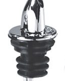 Chrome Plastic Pourer, No Collar