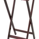 Wood Tray Stand 38"