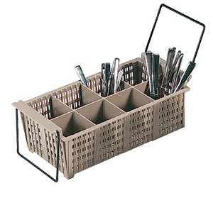Flatware Basket with Handles