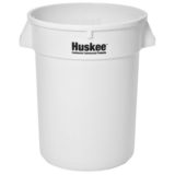 32 Gallon Round Can White (24 ea/pallet) NSF STD 21 & 2, FDA & USDA Approved