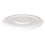 Lid For 32 Gallon Can White (6 ea/pk) NSF STD 21 & 2, FDA & USDA Approved