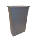 23 Gallon Wall Hugger Grey (32 ea/pallet)