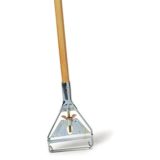 Quick Change Heavy Mopstick 54" Lacquered Wood Handle 62" O/A (6 ea/cs)