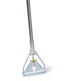 Quick Change Junior Mopstick 48" Lacquered Wood Handle 54" O/A(6 ea/cs)
