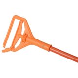 Orange Solid Side Load Mopstick Fiberglass Handle 60" O/A (6 ea/cs)