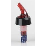 Pourer-Auto 1.5 oz Red Spout with Black Collar (1 dz/bag)