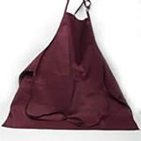 Apron-Burgundy W/Pocket 65/35 Polyester/Cotton (12 ea/cs)