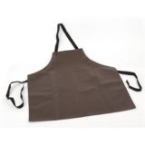 Apron-Bib Vinyl No Pkt Brown (12 ea/cs)