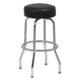 Stool 1-Ring No Back Black (4 ea/cs)