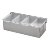 Condiment Disp. S/S 4 Compartment (16 ea/cs)