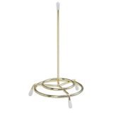Check Spindle 6"H Brass Finish  1 DZ/BX(20 dz/cs)