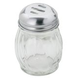 Cheese Shaker 6 oz Glass Slot (1dz/bx 6 bx/cs )