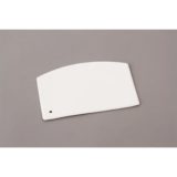 Dough Scraper 5-1/2", White Flexible Plastic (EVA) (12 ea/bx 24 bx/cs)