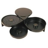 Glass Rimmer 3 Compartment (1 ea/bx 24 bx/cs)