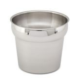 8.5" 7-1/4 qt Vegetable Inset ( 6 ea/bx 4 bx/cs )