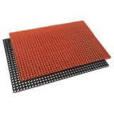 Grease Resistant Floor Mat, 3' x 5' x 7/8" Red (60 ea/pallet)